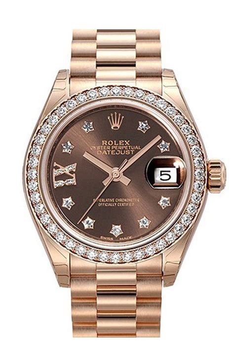 rose gold rolex ladies watches price list|Rolex lady Datejust 28.